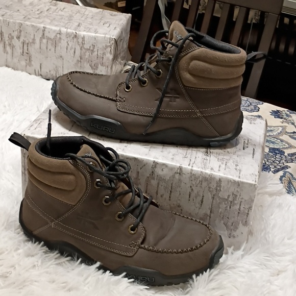 KURU Quest Men\'s 9 Woodstock Brown Hiking Boots Plantar Fascitis Supportive main image 11